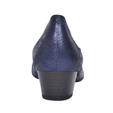 203 Bow Court Shoe For Ladies In Blue