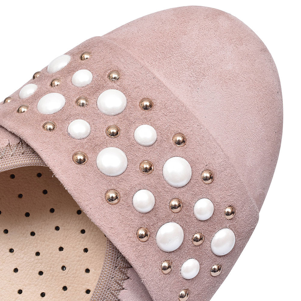 Electra Womens Ballerina Pumps In Pink