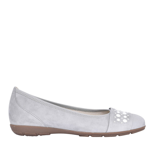 Electra Womens Ballerina Pumps In Stone