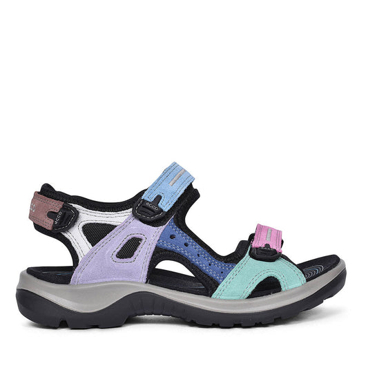ECCO OFFROAD TREKKING SANDAL FOR LADIES in MULTI-COLOUR