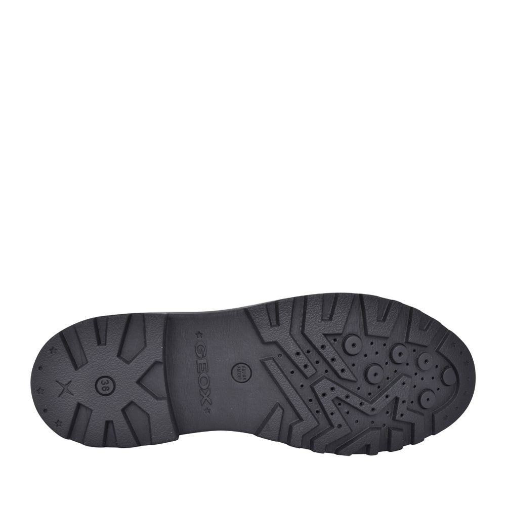 Girls Casey J6420n Laced Shoe For Girls In Black Leather