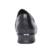 Hope Roxanne Black Leather Shoe For Ladies In Blk Leather