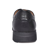 Mens Un Abode Ease Leather H-fit Shoe In Blk Leather