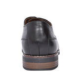 Becken Cap Leather H-fit Shoe For Men In Blk Leather