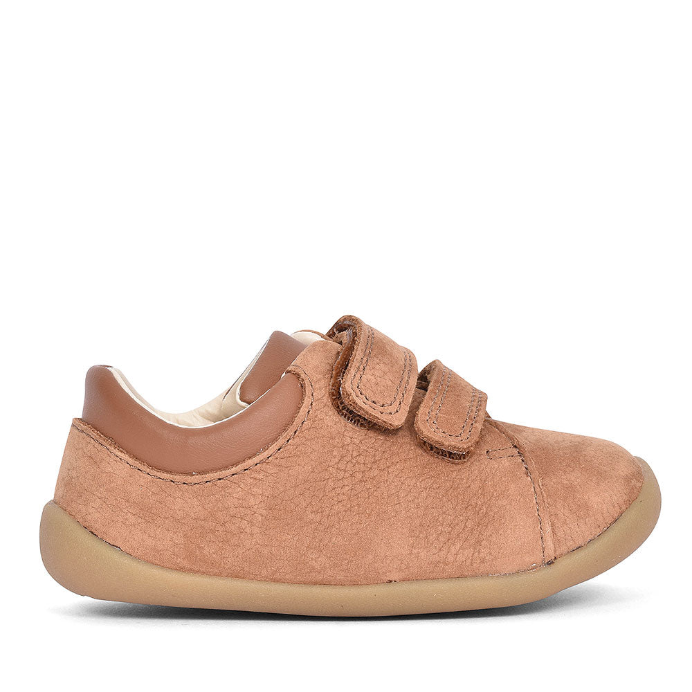 Boys Pre-walker Roamer Craft Tan Leather Shoe In Kids H Fit