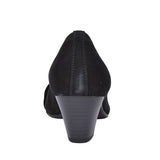 482 Mid Heel Court Shoe For Ladies In Black