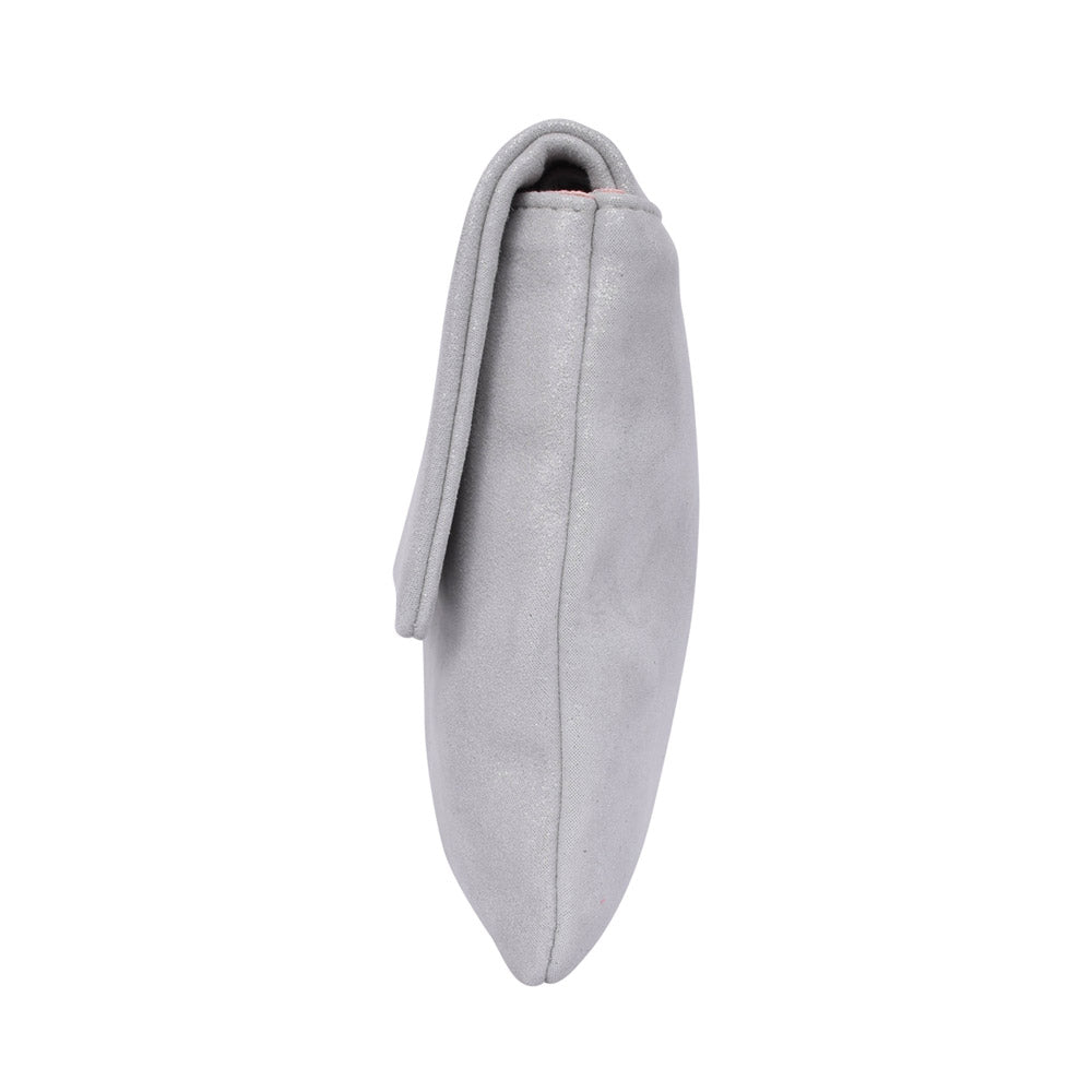 Ladies 3047 Polly Clutch Bag In Grey
