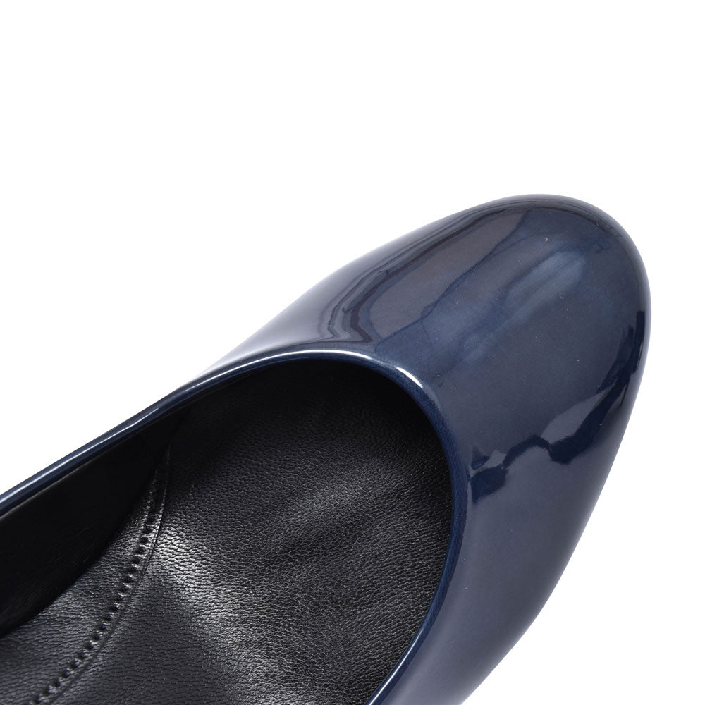 Nesta 300 Mid Heel Court Shoe For Ladies In Navy Patent