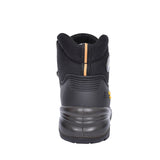 Contractor Laced Safety Boot For Men In Black