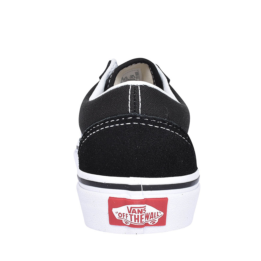 Unisex Junior Old Skool Shoe In Black