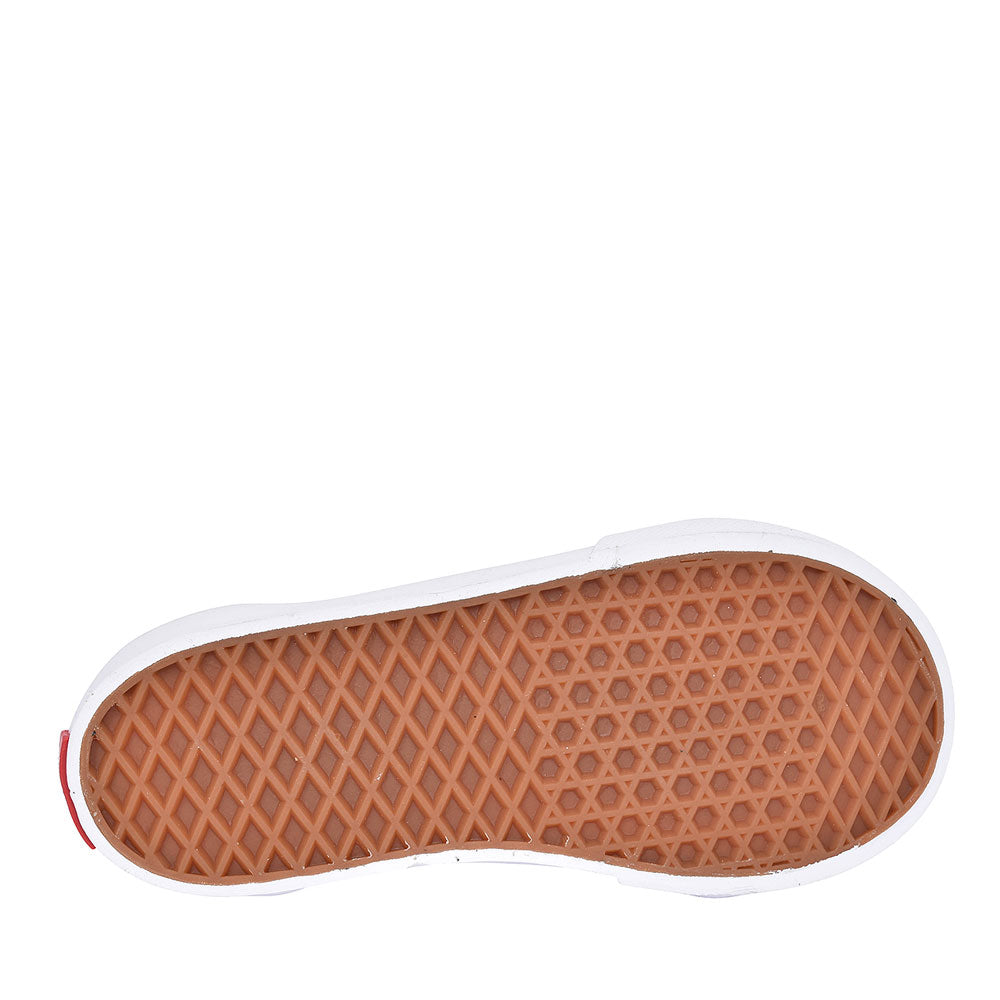 Old Skool V Double Velcro Trainer For Boys In Black