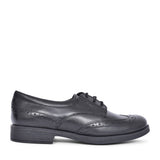 Girls J8449d Agata Laced Brogue Shoe  In Black