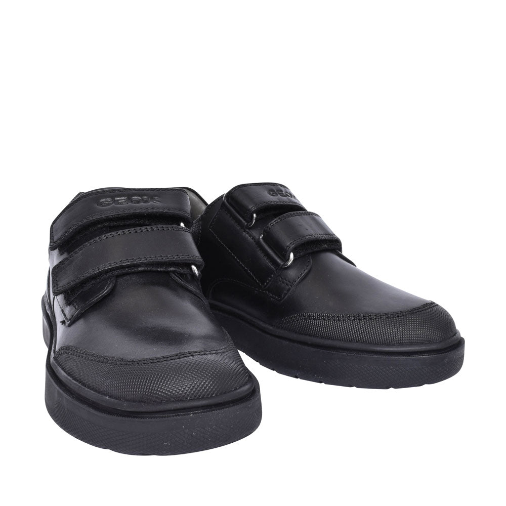 J847sf Riddock Velcro Shoe For Boys In Black