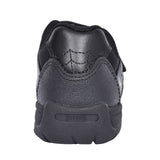 Tarantula Black Leather Velcro Shoe For Boys In Kids E Fit