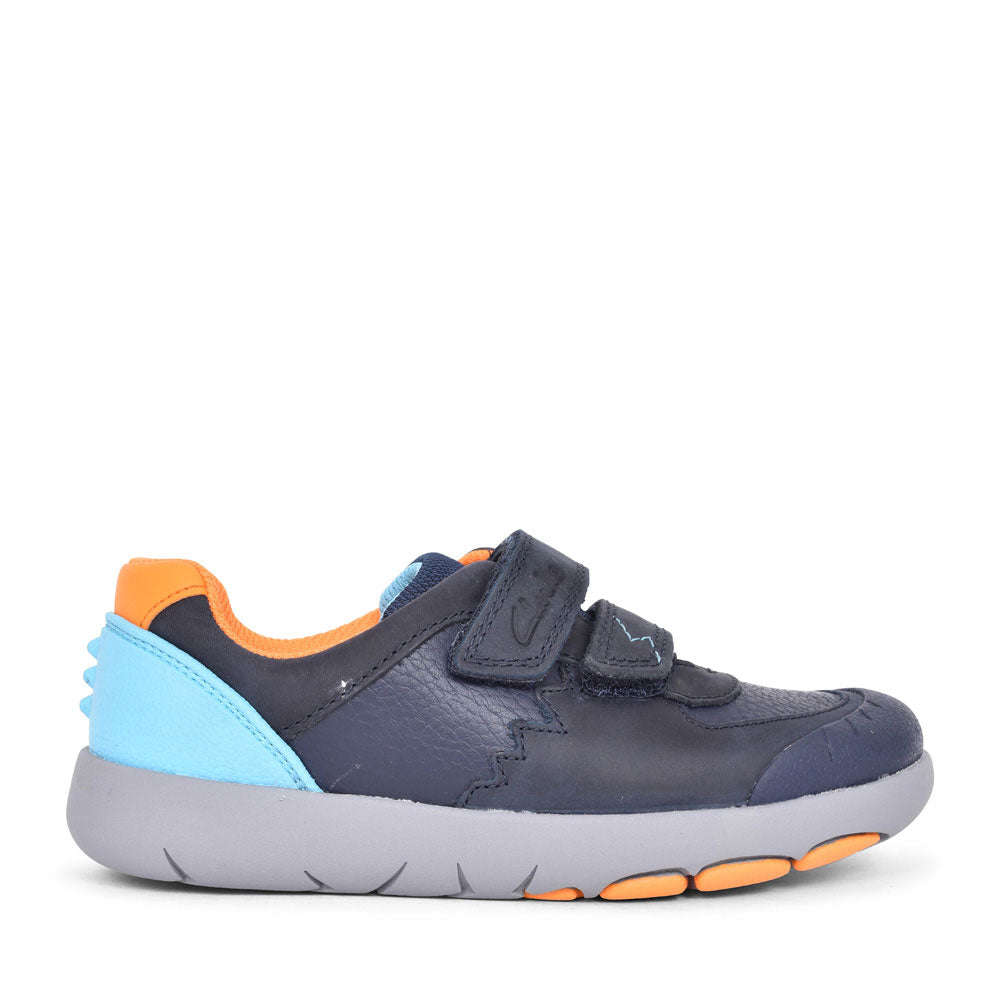 Boys Toddler Rex Quest Navy Combi Shoe  In Kids F Fit