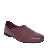 Harston Elite Leather G Fit Slipper For Men In Burgandy