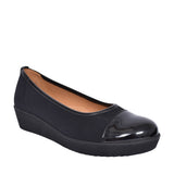 Orient 36.471 Casual Slip On Wedge Shoe For Ladies In Black