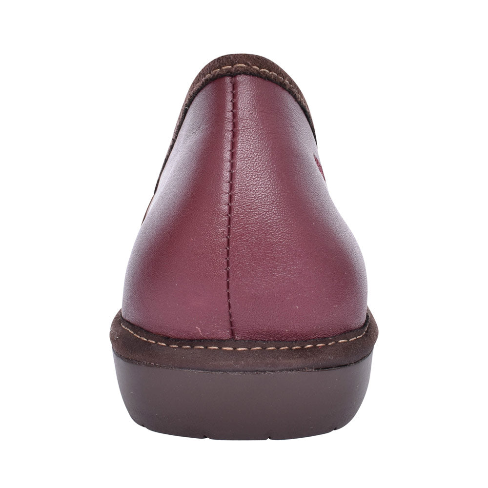 Mens 663 Casual Slipper In Burgandy