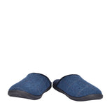 Mens 490 Stag Wide Fit Mule Slipper In Navy