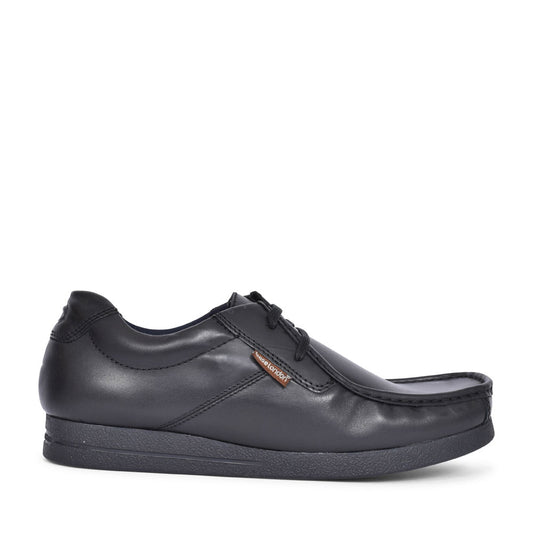 Event Casual Laced Moccasin Shoe For Men In Black