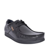 Event Casual Laced Moccasin Shoe For Men In Black