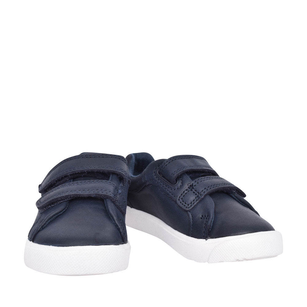 Boys Toddler City Oasis Lo Navy Leather Shoe In Kids G Fit