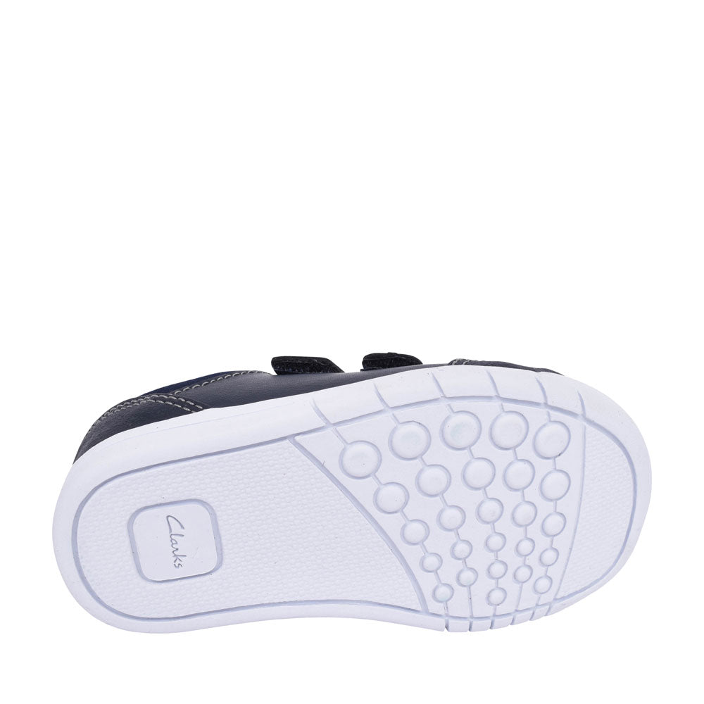 Boys Toddler Emery Sky Navy Leather Shoe In Kids G Fit