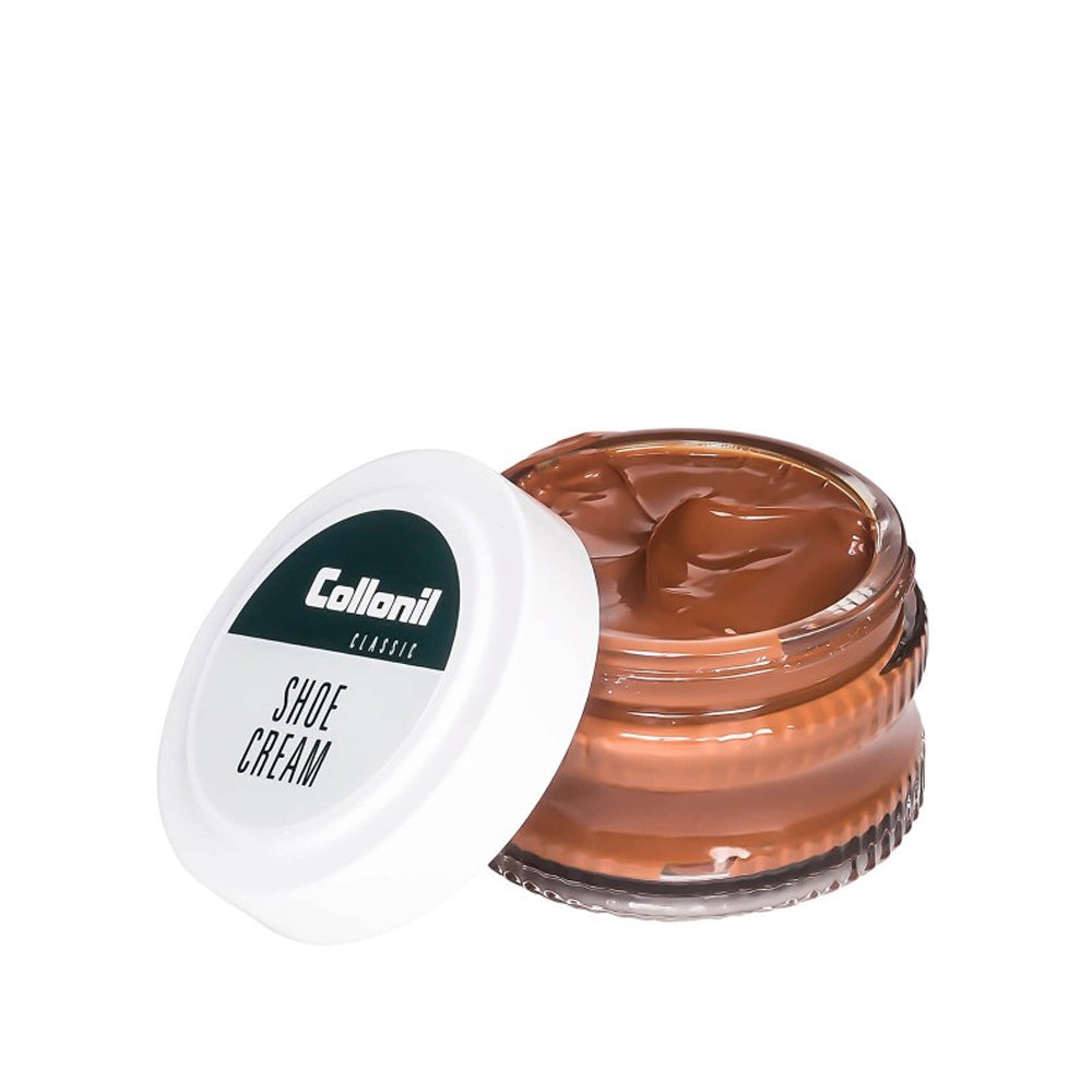 Shoe Cream 50ml Jar In Light Brown