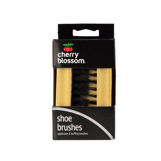 Applicator & Buffing Brush Set For Shoes In Any