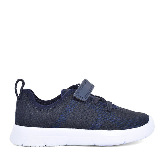 Boys Toddler Ath Flux Navy Textile Trainer In Kids F Fit