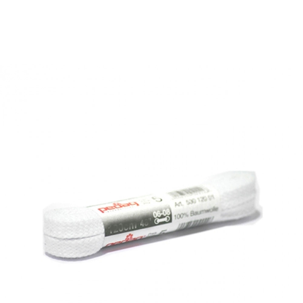 Flat Laces 60cm In White