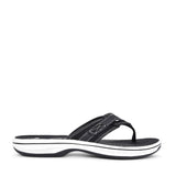 Ladies Brinkley Sea D-fit Toe Post Sandal In Black