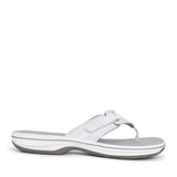 Ladies Brinkley Sea D-fit Toe Post Sandal In White