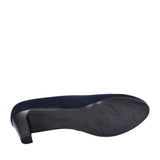 Medium Heel Court Shoe For Ladies In Navy