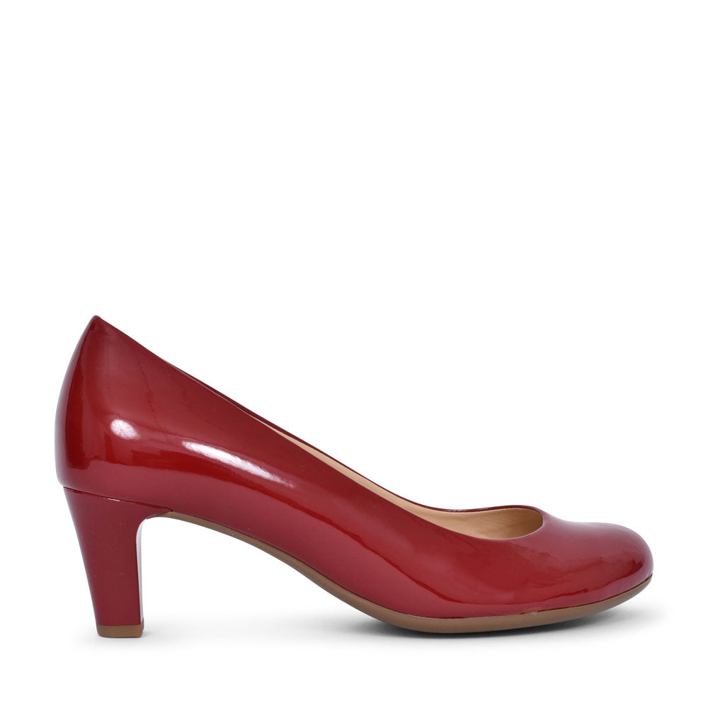 Medium Heel Court Shoe For Ladies In Navy