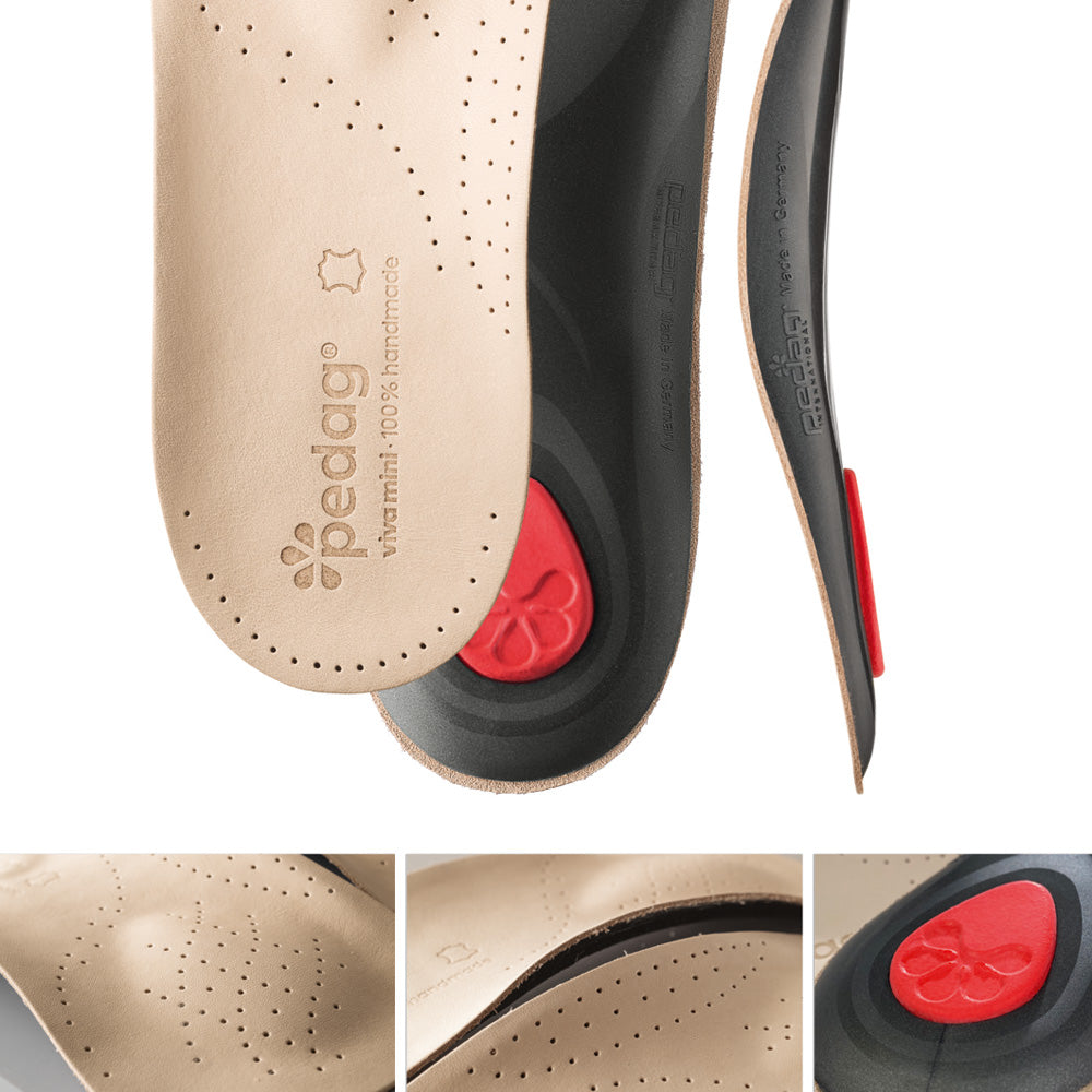 Mini 3/4 Length Leather Anatomically Shaped Footbed In Any