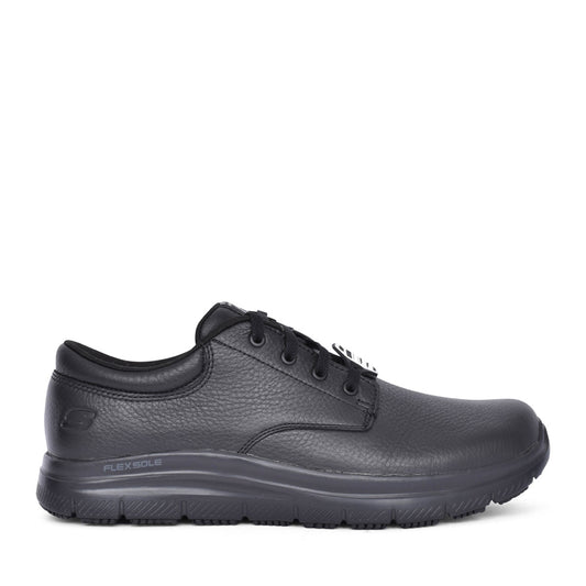 Mens 77513ec Workwear Flex Advantage Sr Fourche Shoe In Black