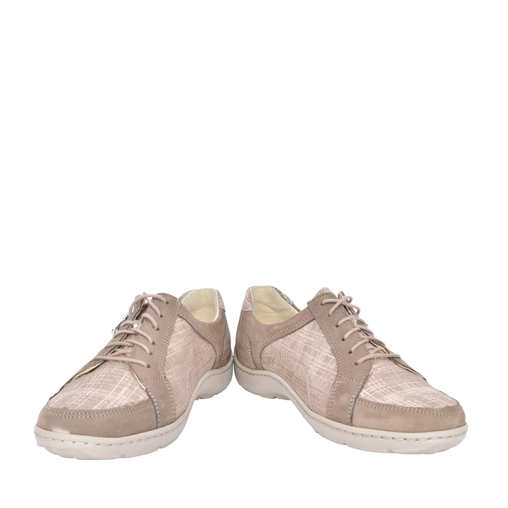 Ladies 496042 Henni Casual Shoe In Beige