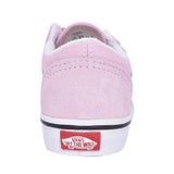 Girls Old Skool V Casual Double Velcro Trainer In Lavender