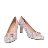 Ladies 5402 G-fit Medium Heel Court Shoe In Pink