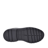 Boys Loxham Pace Black Leather Laced Shoe In Kids G Fit