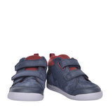 Boys Rex Park Navy Leather Velcro Boot In Kids G Fit