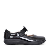 Girls Lk8253 Blossom G Fit Velcro Mary Jane In Blk Patent