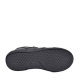 Boys J02bca Poseido Double Velcro Shoe In Blk Leather