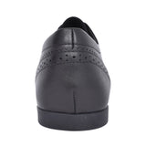 Girls J0455b Plie Laced Brogue Shoe In Blk Leather