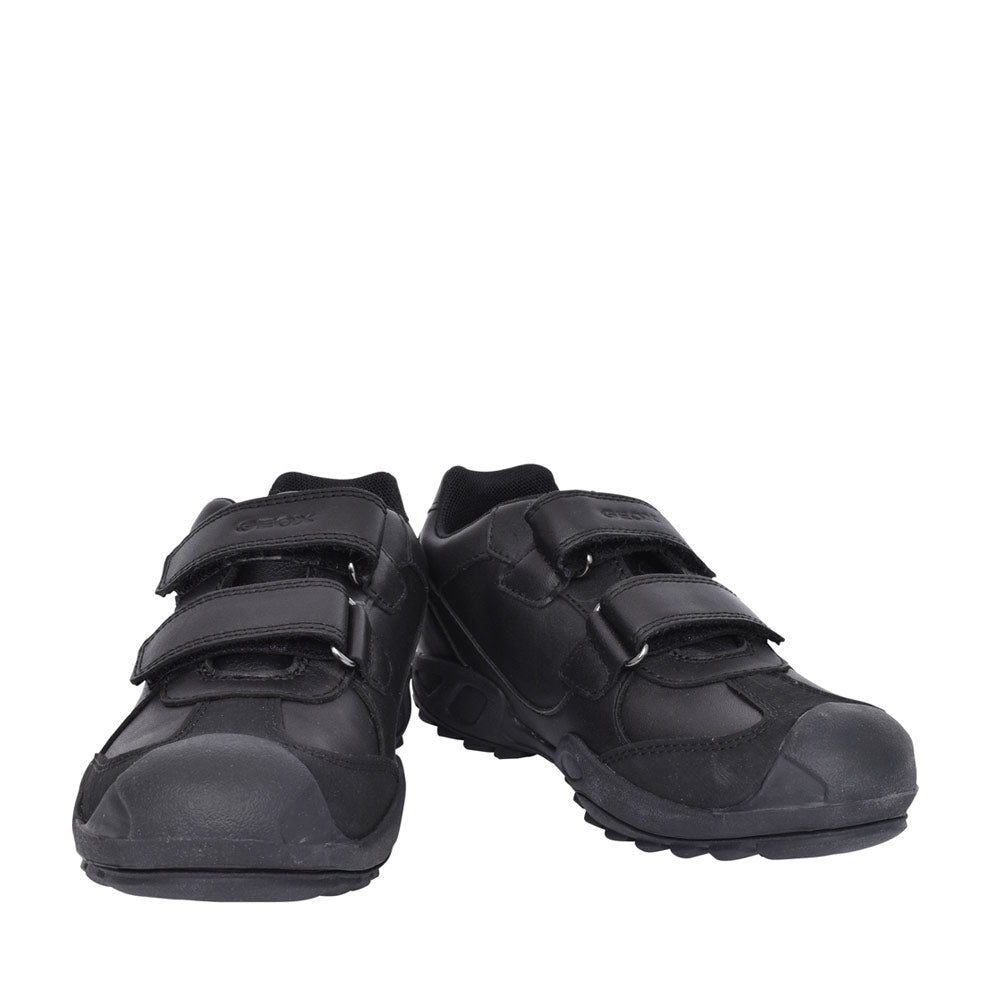 Boys J841wb New Savage Waterproof Shoe  In Blk Leather