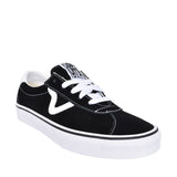 Unisex Adults Vans Sport Suede Laced Shoe In Black