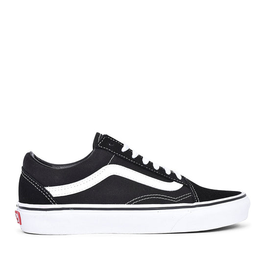 Unisex Old Skool Laced Shoe In Black