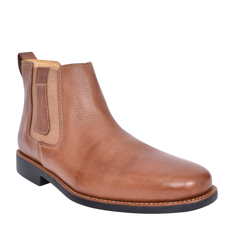 Mens Natal Slip On Ankle Boot In Tan