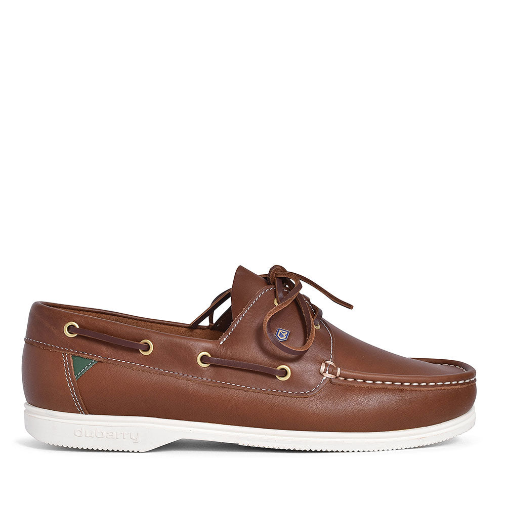 Admirals Leather Boat Shoe For Men In Brown